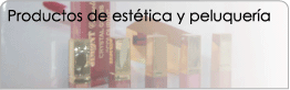 Productos de est�tica y peluquer�a